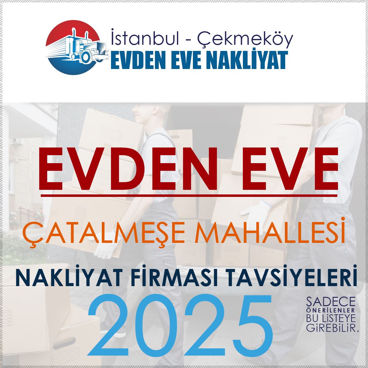 Çatalmeşe Evden Eve Nakliyat Firmaları